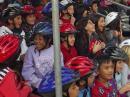 Kids excited about their new bikes